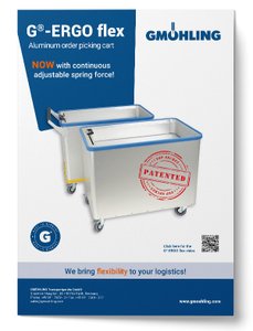 Order picking cart G®-ERGO flex