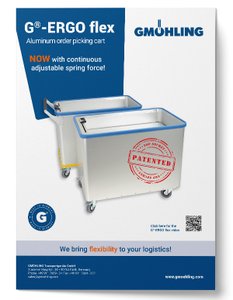 Order picking cart G®-ERGO flex