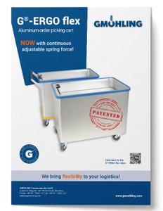 Order picking cart G®-ERGO flex 