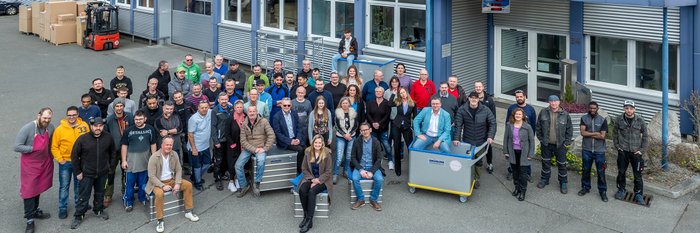 Foto der Belegschaft
