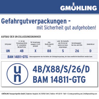 UN-Zulassungsnummer