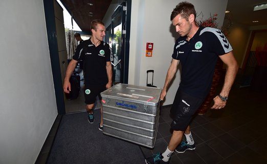 SpVgg Greuther Fürth en el campo de entrenamiento