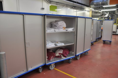 Laundry trolley