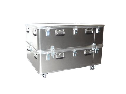 Caja de transporte doble