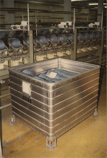 Stacking container for tubes Stacking container for tubes