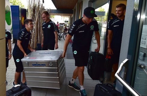 SpVgg Greuther Fürth en el campo de entrenamiento