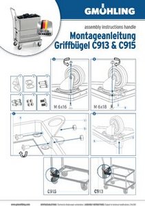   MONTAGEANLEITUNG GRIFFBÜGEL C913 & C915