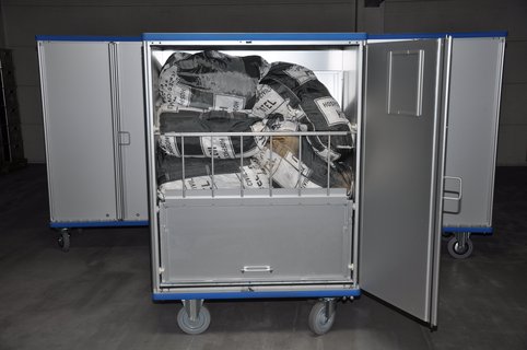 Laundry trolley