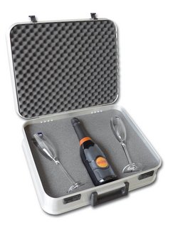 Champagne suitcase Champagne suitcase