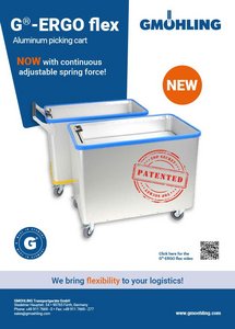 Order picking cart G®-ERGO flex 