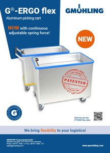 Order picking cart G®-ERGO flex